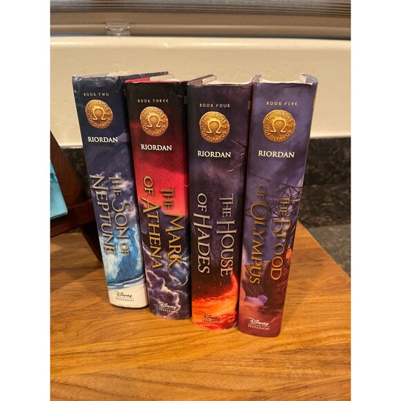 Complete Set Series - Lot of 5 Heroes of Olympus Books - Picture 2 of 7